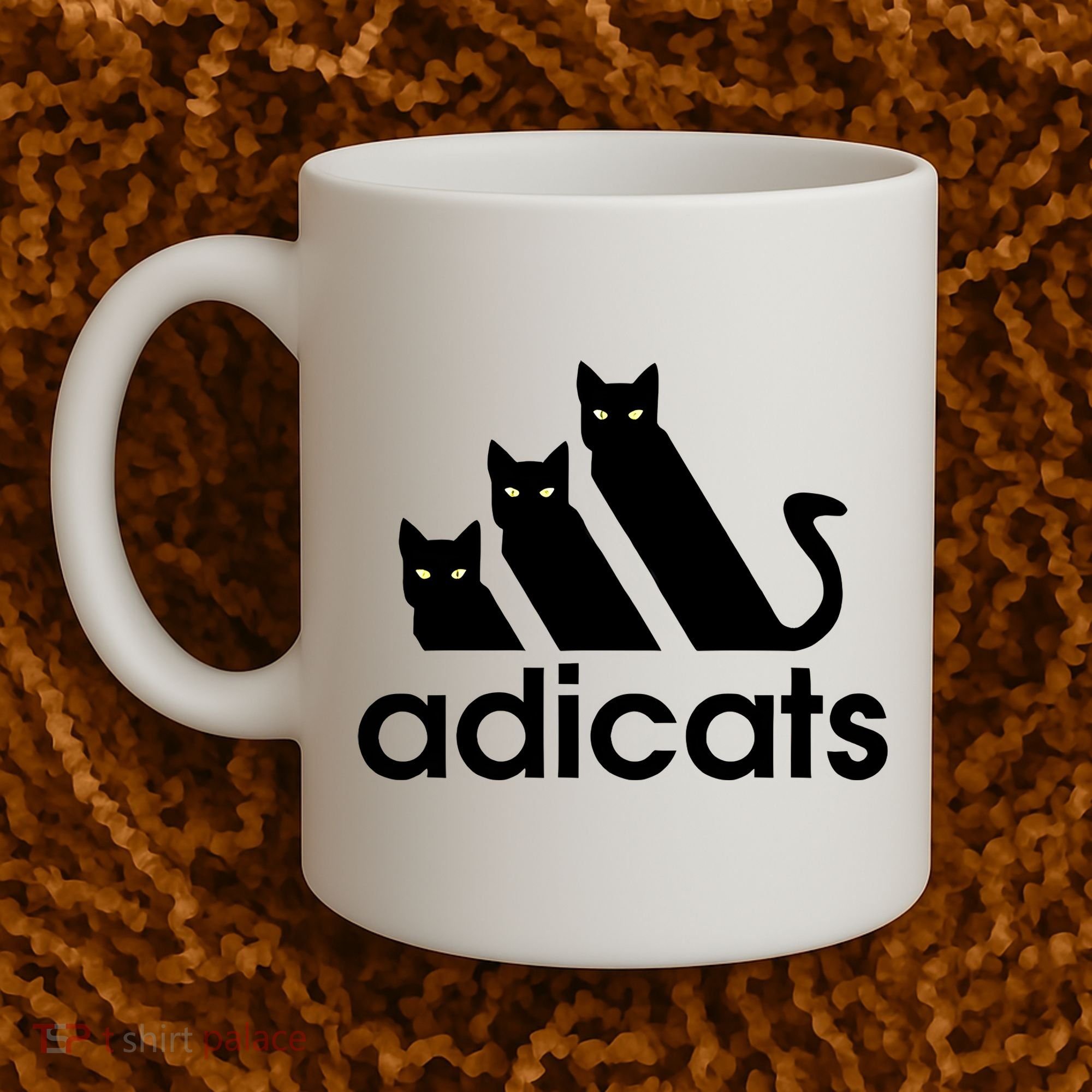 Funny Adicats Cute Cat Lover Pocket Cat Cat Mom Black Cat Coffee Mug