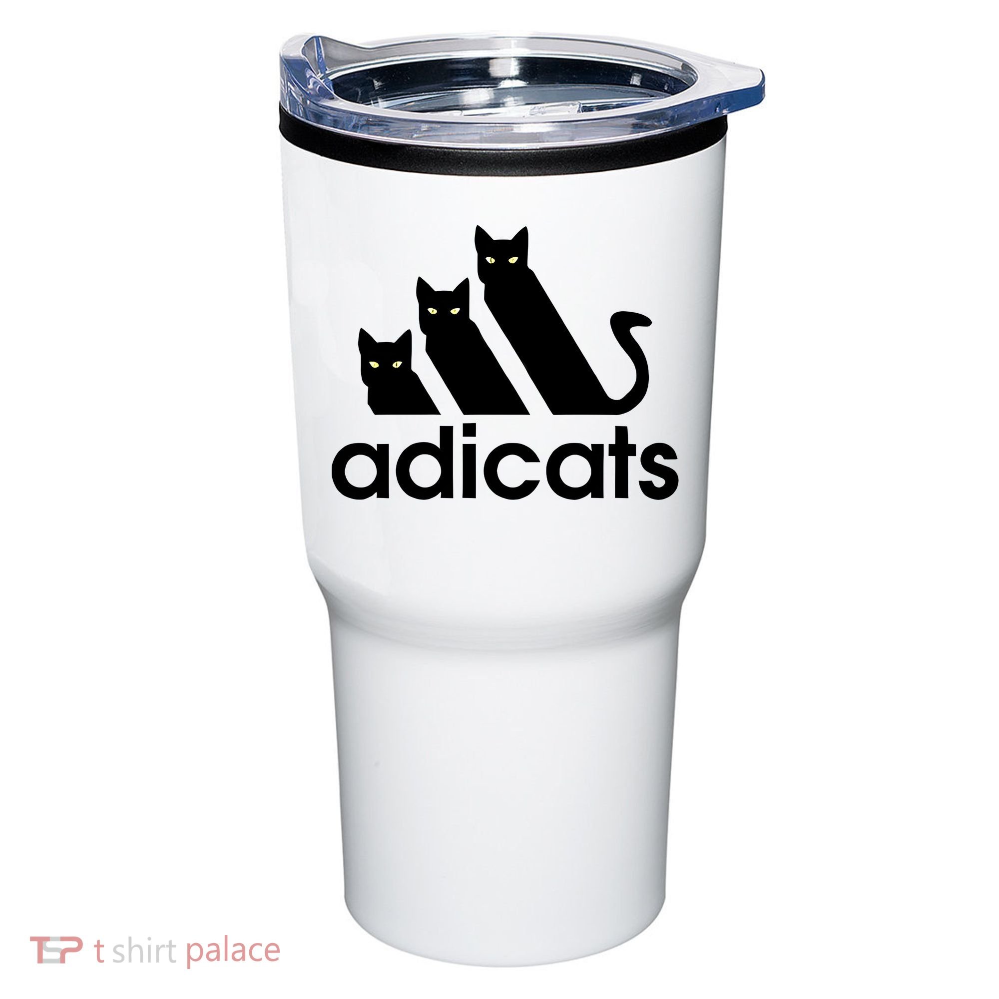 Funny Adicats Cute Cat Lover Pocket Cat Cat Mom Black Cat Tumbler