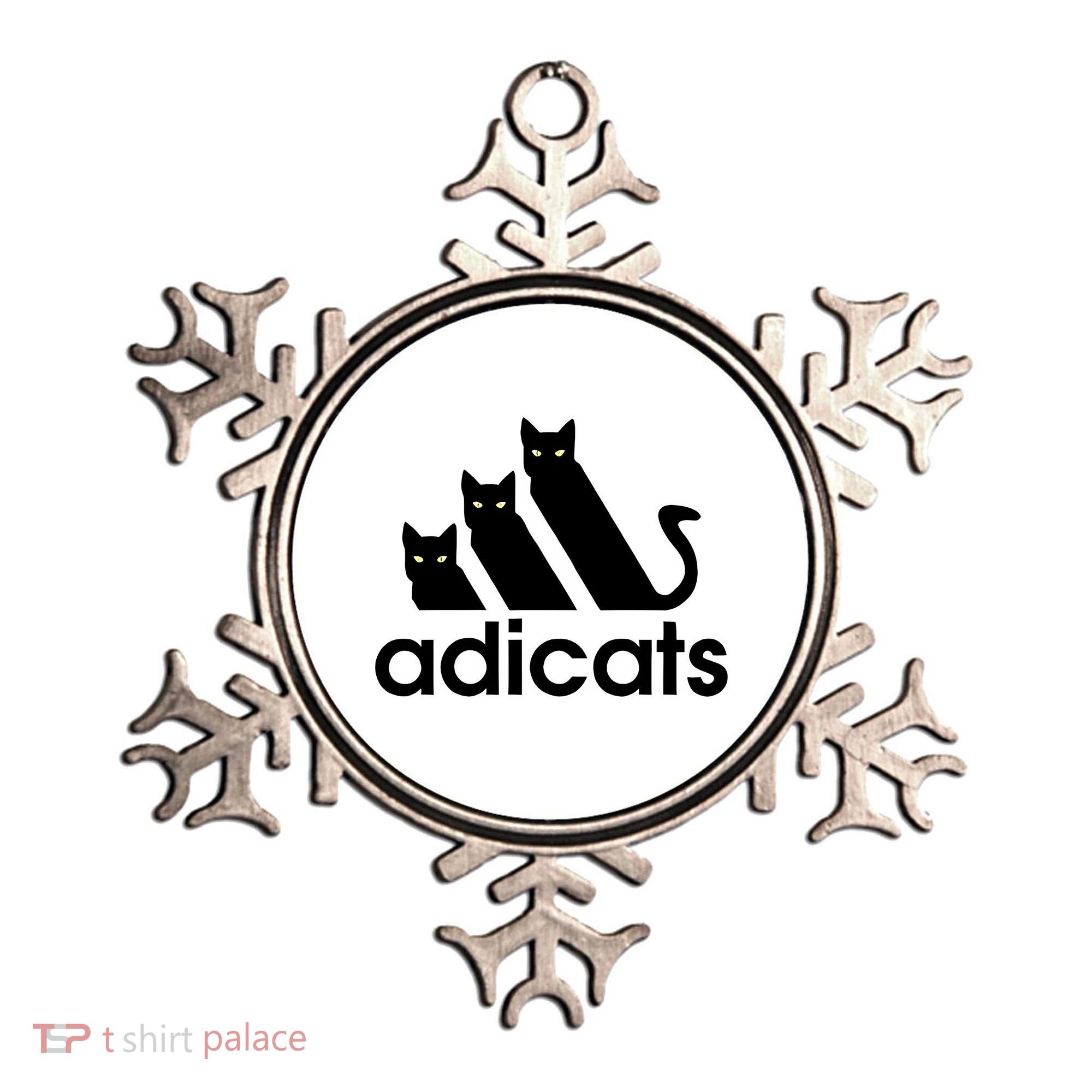 Funny Adicats Cute Cat Lover Pocket Cat Cat Mom Black Cat Ornament
