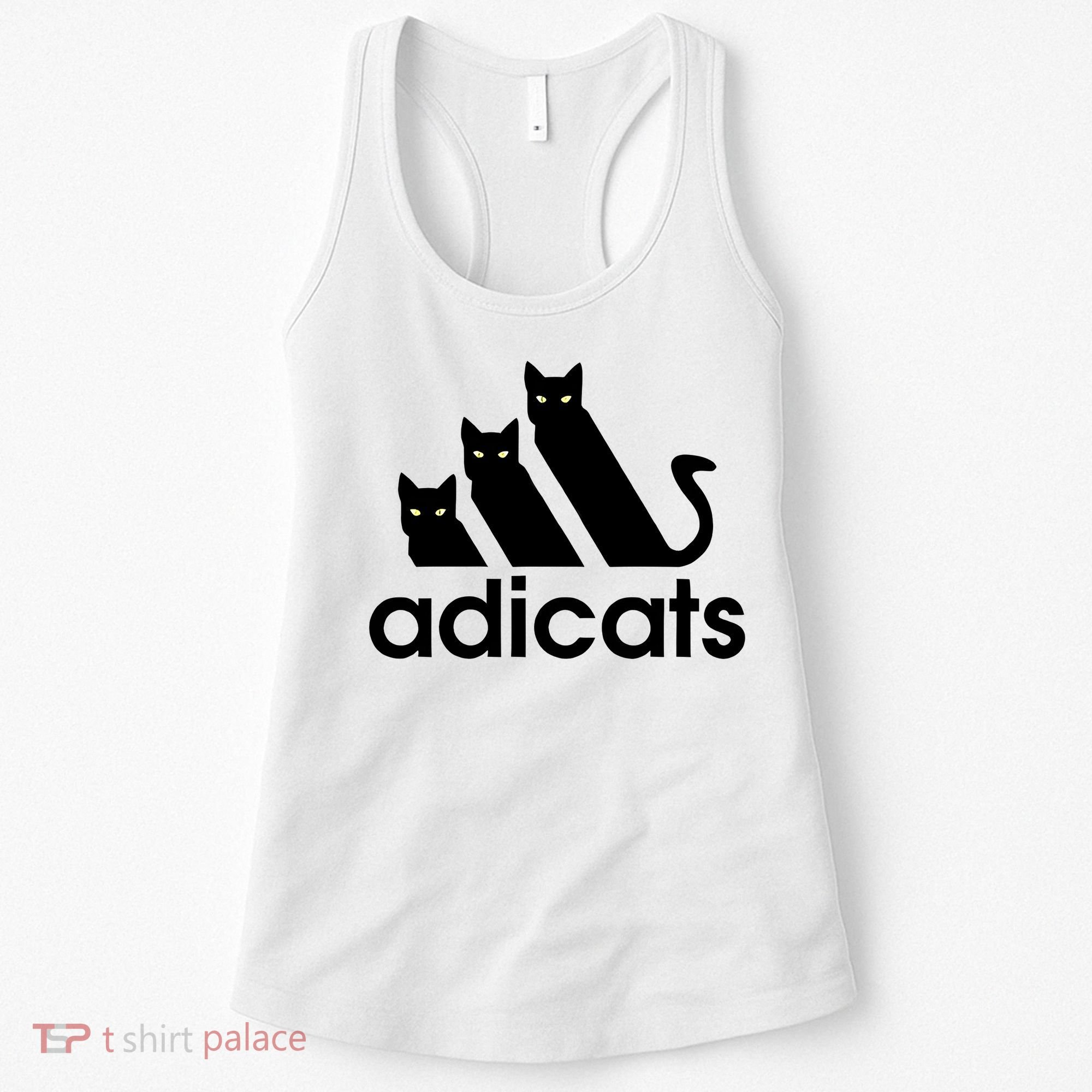 Funny Adicats Cute Cat Lover Pocket Cat Cat Mom Black Cat Women's Tank Top