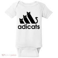 Funny Adicats Cute Cat Lover Pocket Cat Cat Mom Black Cat Baby Bodysuit thumb 0