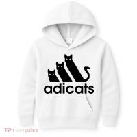Funny Adicats Cute Cat Lover Pocket Cat Cat Mom Black Cat Kids Hoodie thumb 0