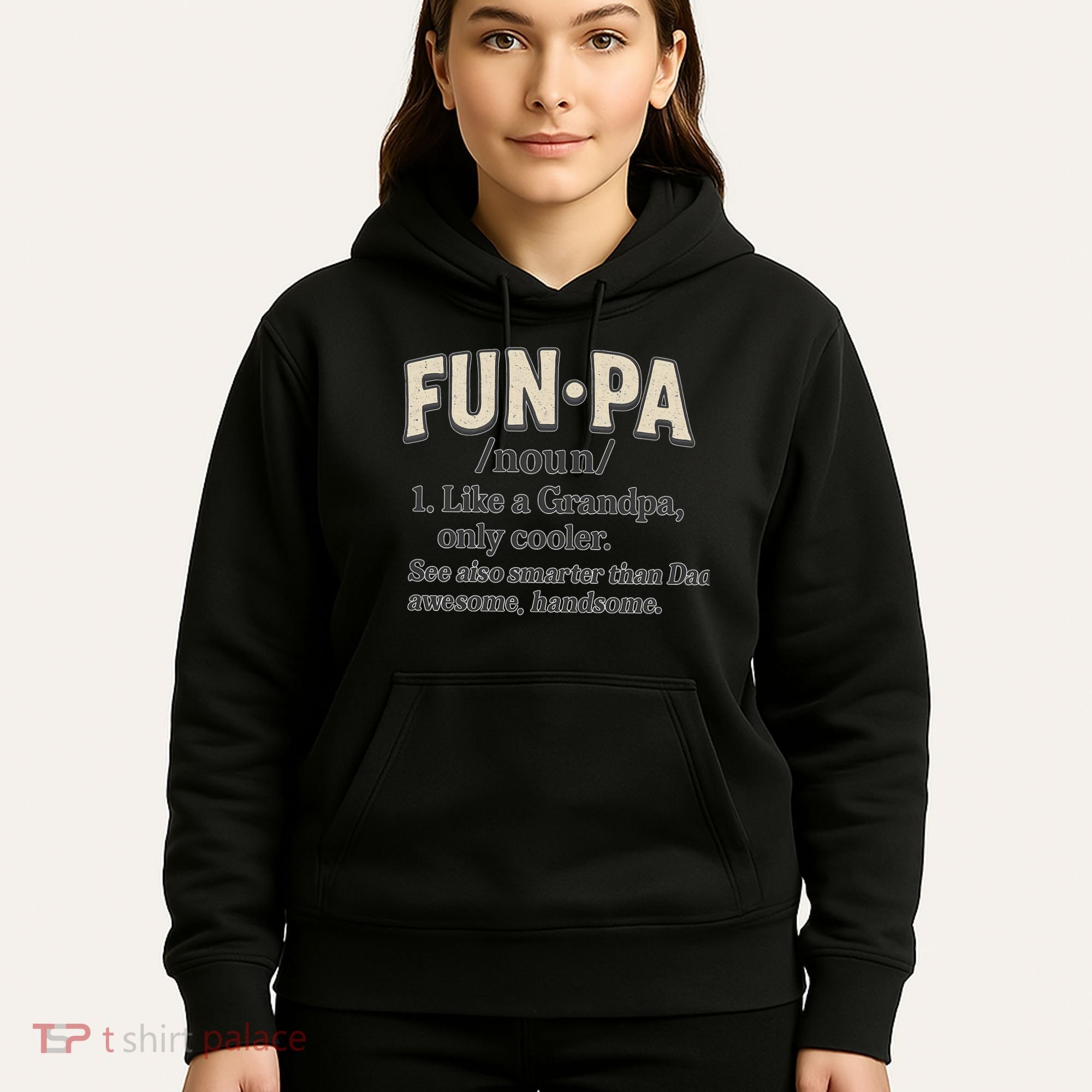 Fun-Pa: A Cool Twist on Grandpa Hoodie