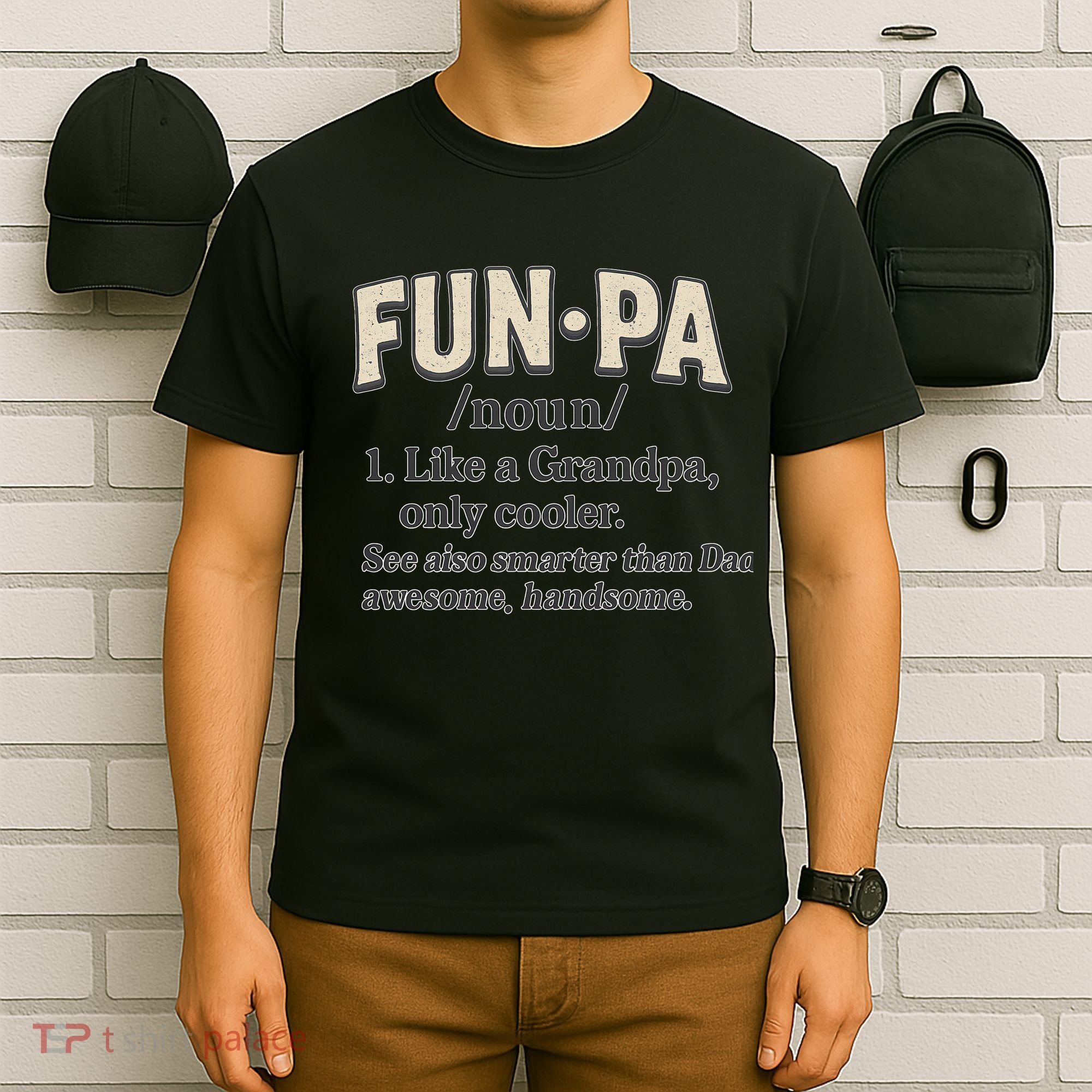 Fun-Pa: A Cool Twist on Grandpa T-Shirt