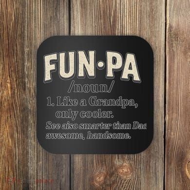 Fun-Pa: A Cool Twist on Grandpa Coaster