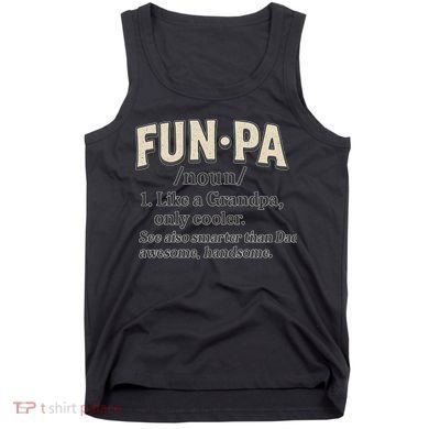 Fun-Pa: A Cool Twist on Grandpa Tank Top