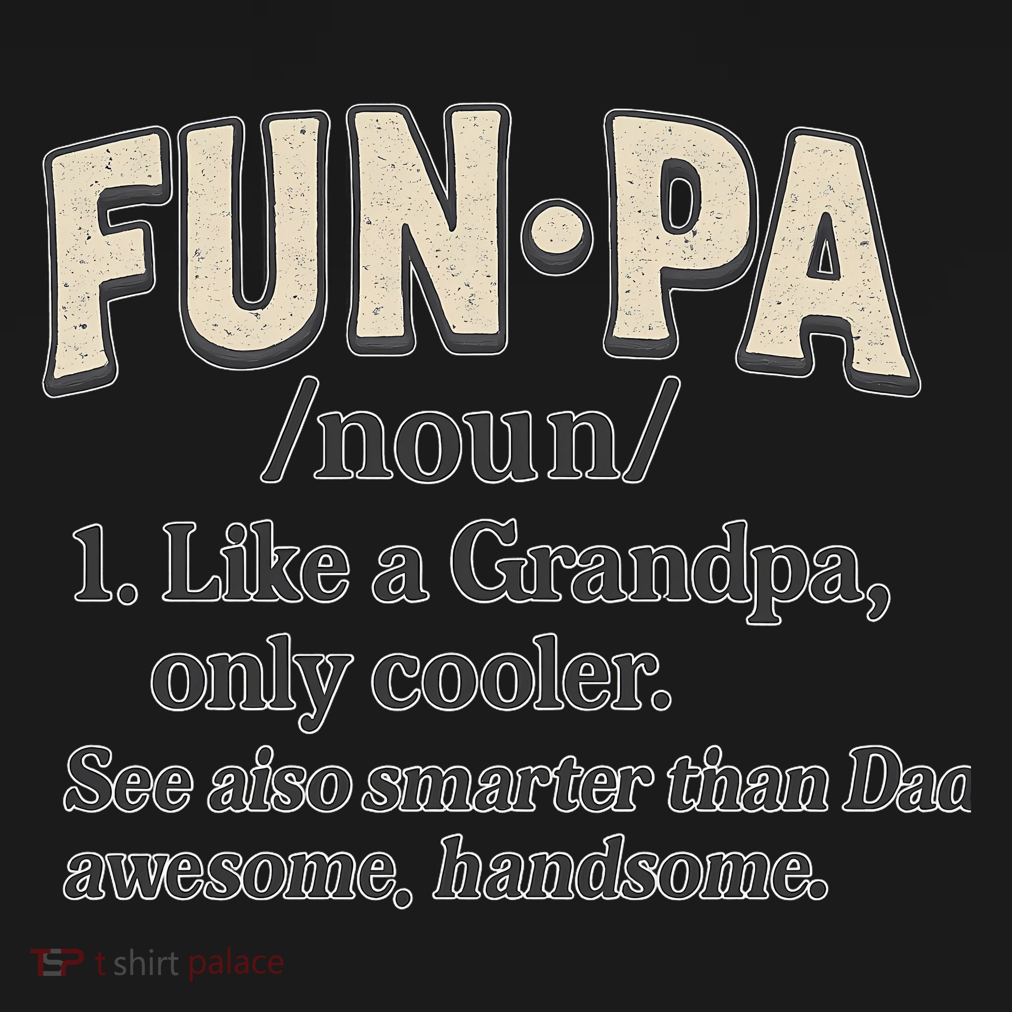 Fun-Pa: A Cool Twist on Grandpa Tank Top