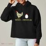 Funny Algorithm Computer Scientists Developer Coder Great Gift Ladies Heavyweight Boxy Pullover Hoodie
