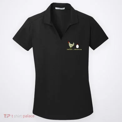 Funny Algorithm Computer Scientists Developer Coder Great Gift Women's Dry Zone Grid Polo