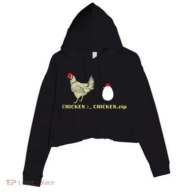 Funny Algorithm Computer Scientists Developer Coder Great Gift Crop Fleece Hoodie