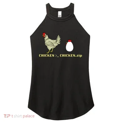Funny Algorithm Computer Scientists Developer Coder Great Gift Women's Perfect Tri Rocker Tank