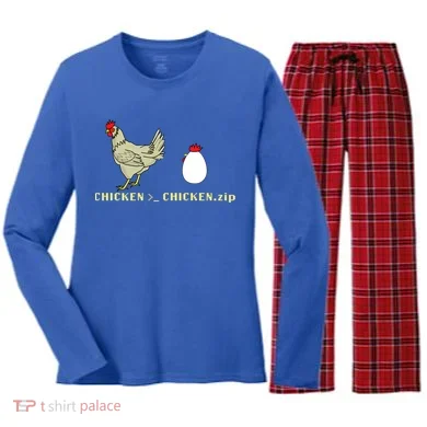 Funny Algorithm Computer Scientists Developer Coder Great Gift Women's Long Sleeve Flannel Pajama Set