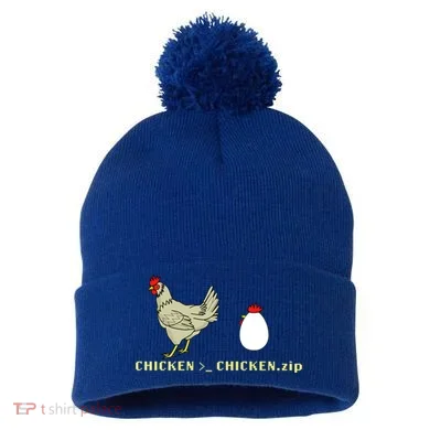 Funny Algorithm Computer Scientists Developer Coder Great Gift Pom Pom 12in Knit Beanie