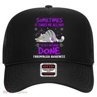 Fibromyalgia Awareness Cat Ribbon Gift Hat thumb 0