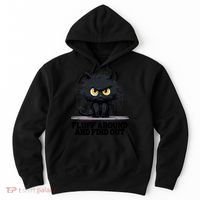 Funny Angry Cat Fluff Around And Find Out Cute Gift Hoodie thumb 0
