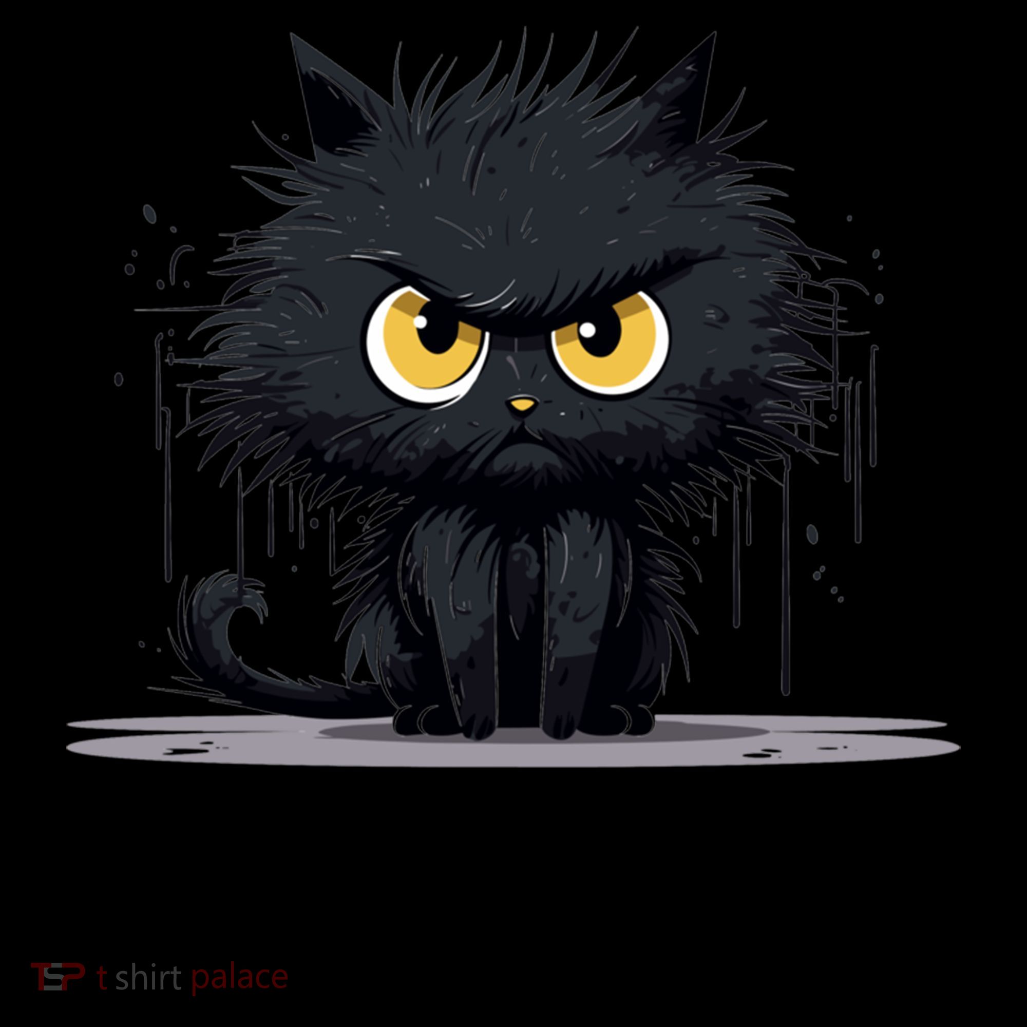 Funny Angry Cat Fluff Around And Find Out Cute Gift Mousepad