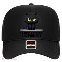 Funny Angry Cat Fluff Around And Find Out Cute Gift Hat thumb 0