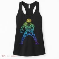 Football Apparel Center Player Coach Football Women's Tank Top thumb 0