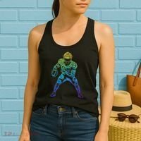 Football Apparel Center Player Coach Football Women's Tank Top thumb 2