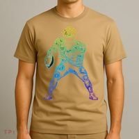 Football Apparel Center Player Coach Football T-Shirt thumb 3