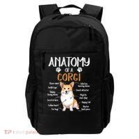 Funny Anatomy Corgi Dog Lover Gift Backpack thumb 0