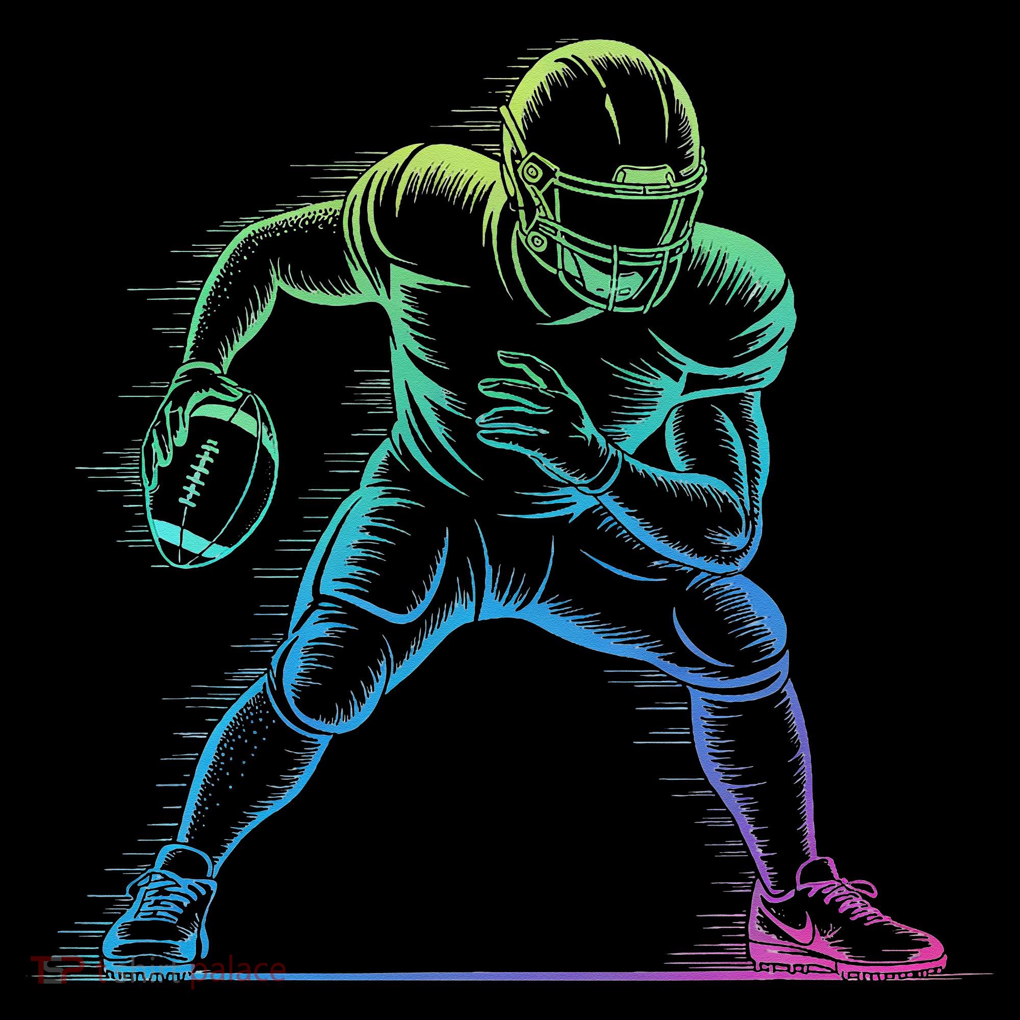 Football Apparel Center Player Coach Football Coffee Mug