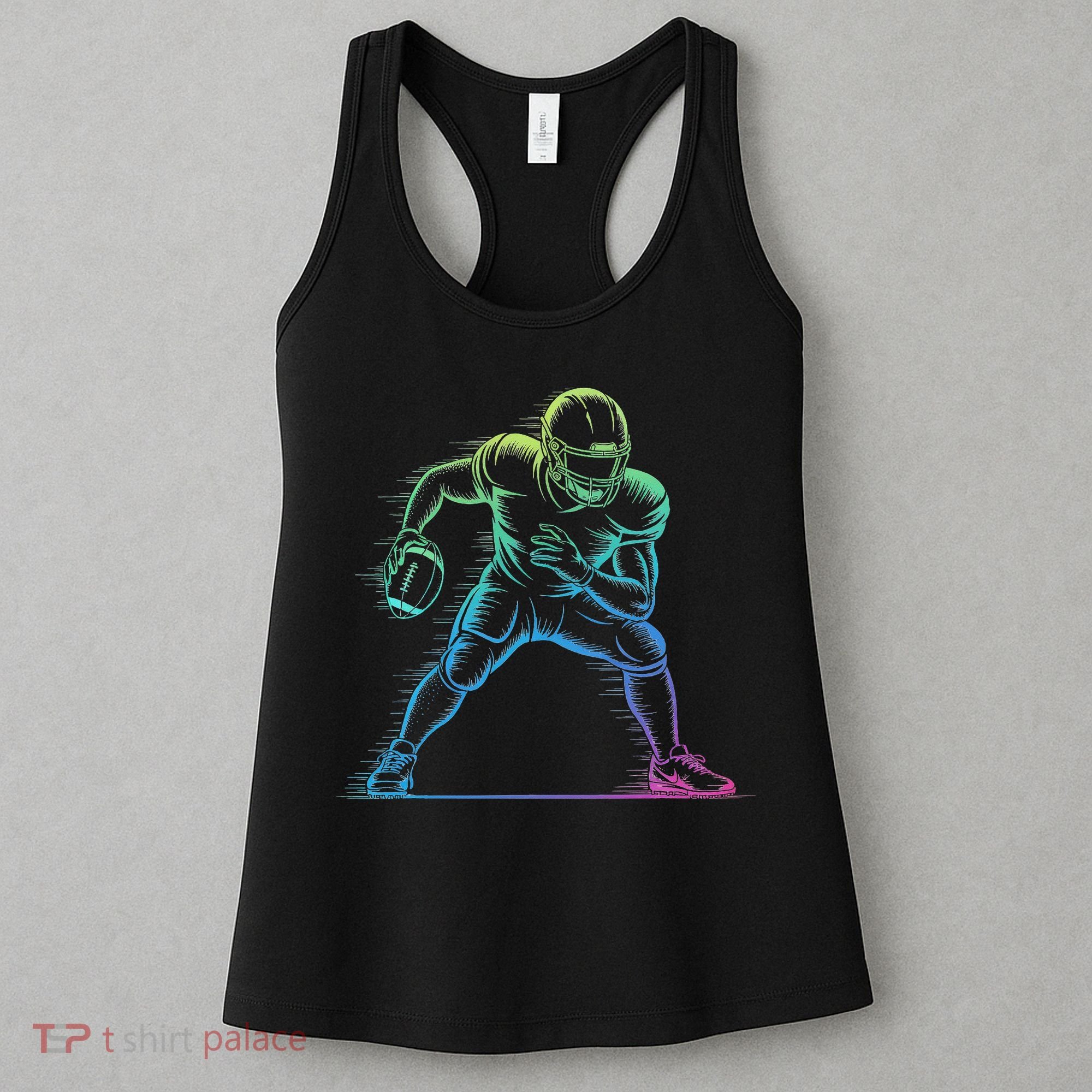 Football Apparel Center Player Coach Football Women's Tank Top
