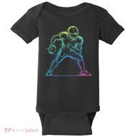 Football Apparel Center Player Coach Football Baby Bodysuit thumb 0