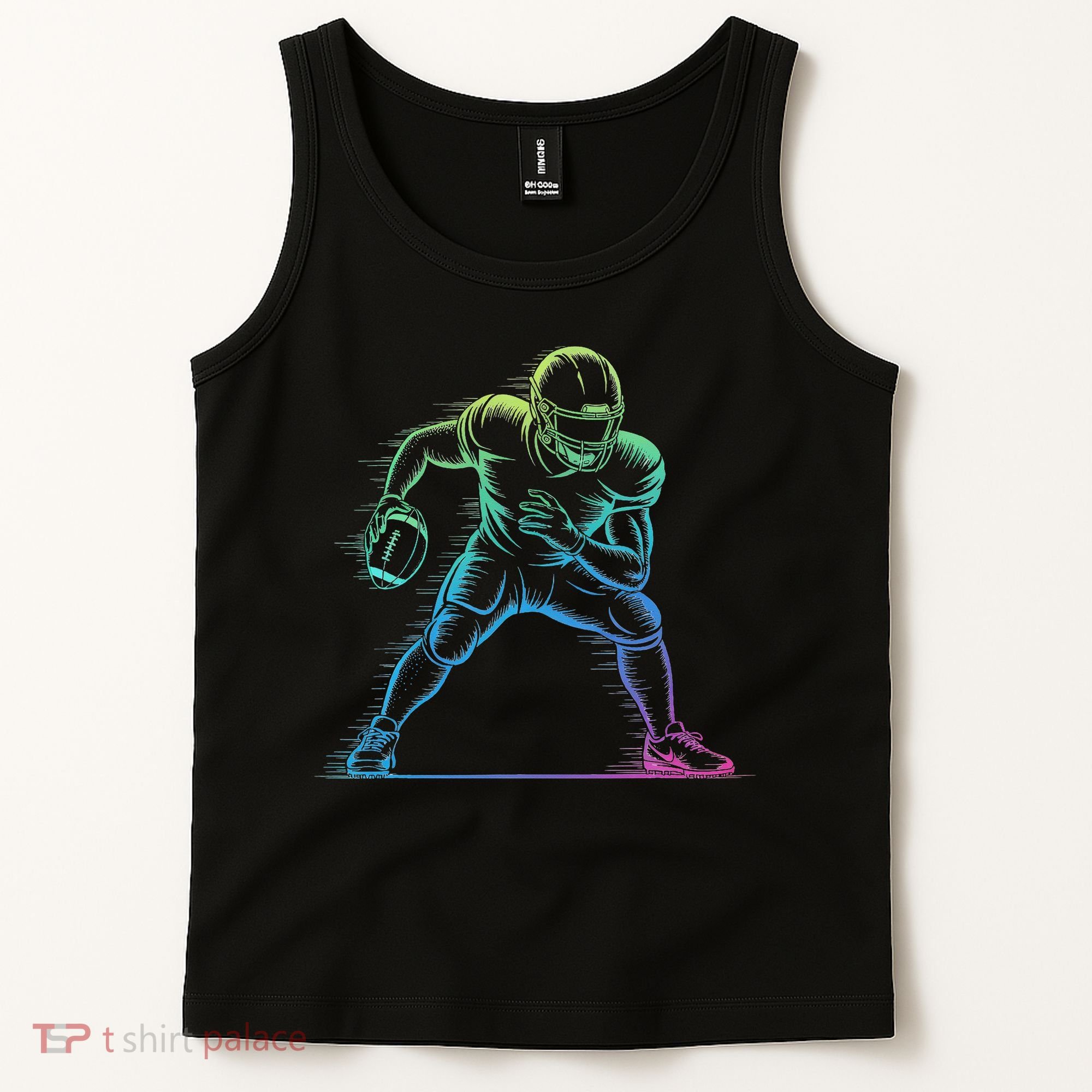Football Apparel Center Player Coach Football Tank Top