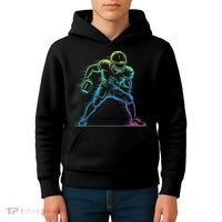 Football Apparel Center Player Coach Football Kids Hoodie thumb 4