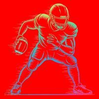Football Apparel Center Player Coach Football Santa Hat thumb 1