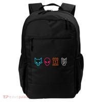 Fox Alien Castle Harp Mystic Icons Emblem Backpack thumb 0
