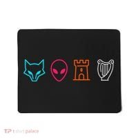 Fox Alien Castle Harp Mystic Icons Emblem Mousepad thumb 0