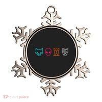 Fox Alien Castle Harp Mystic Icons Emblem Ornament thumb 0