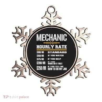 Funny Auto Car Mechanic Hourly Rate Best Gift Idea Ornament