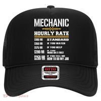 Funny Auto Car Mechanic Hourly Rate Best Gift Idea Hat thumb 0