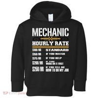 Funny Auto Car Mechanic Hourly Rate Best Gift Idea Toddler Hoodie thumb 0