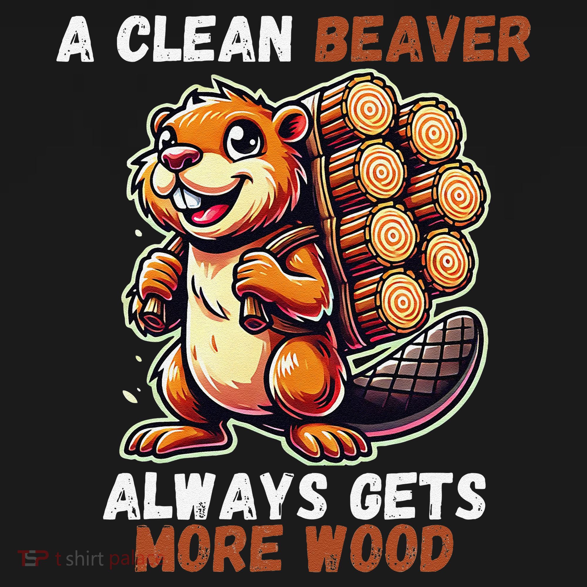 Funny A Clean Beaver Always Gets More Wood Bucket Hat
