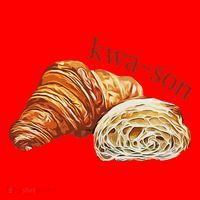 French Accents Croissant Lover Kwa Son Cute Funny Cotton Polyeste Santa Hat thumb 1