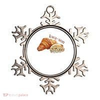 French Accents Croissant Lover Kwa Son Cute Funny Cotton Polyeste Ornament thumb 0