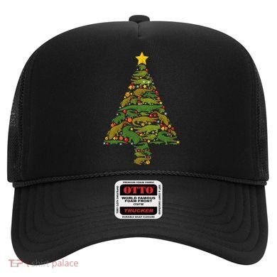Funny Alligator Christmas Tree Crocodile Xmas Hat