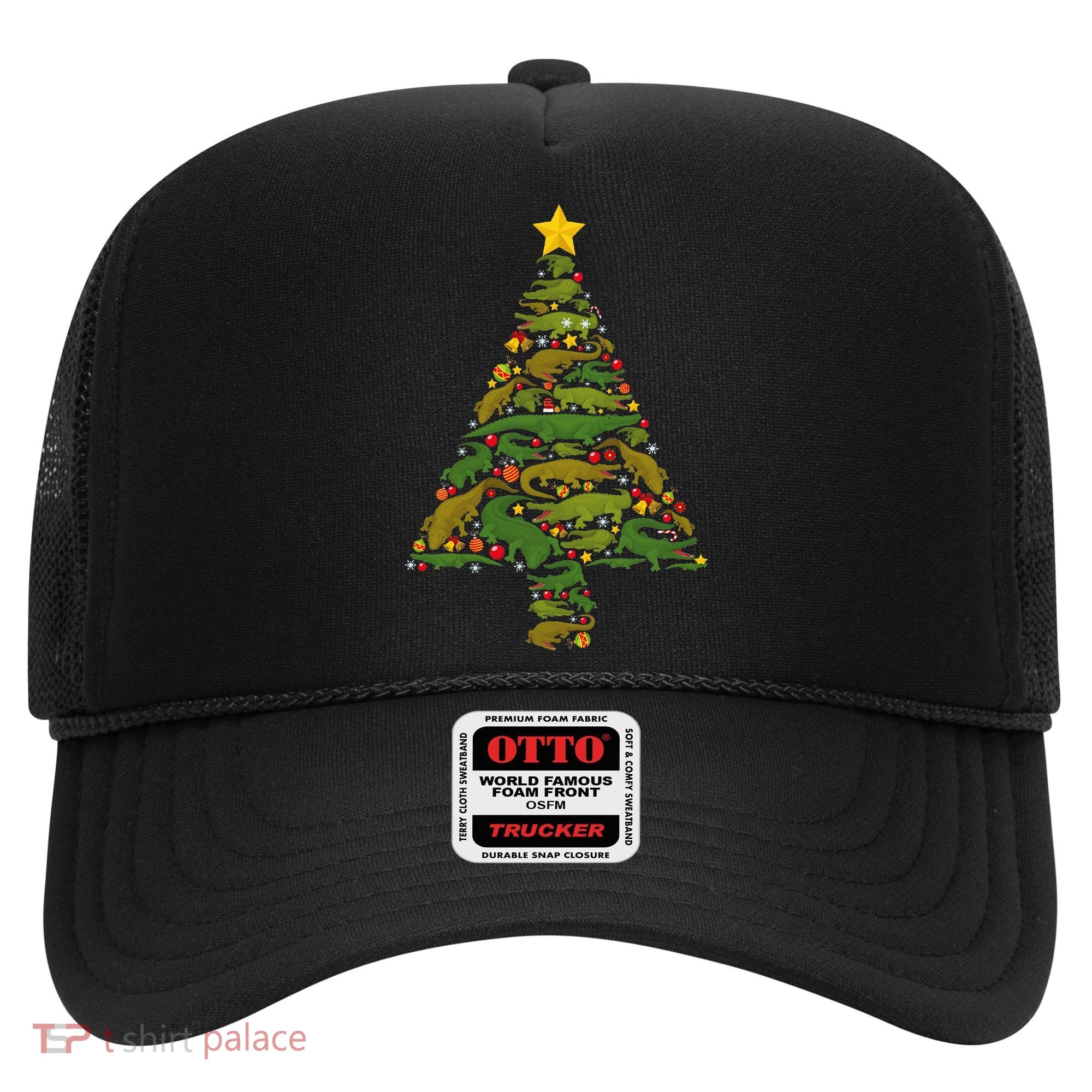 Funny Alligator Christmas Tree Crocodile Xmas Hat