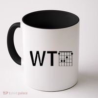 Fun And Cool Wtf With F Chord Gift Coffee Mug thumb 0