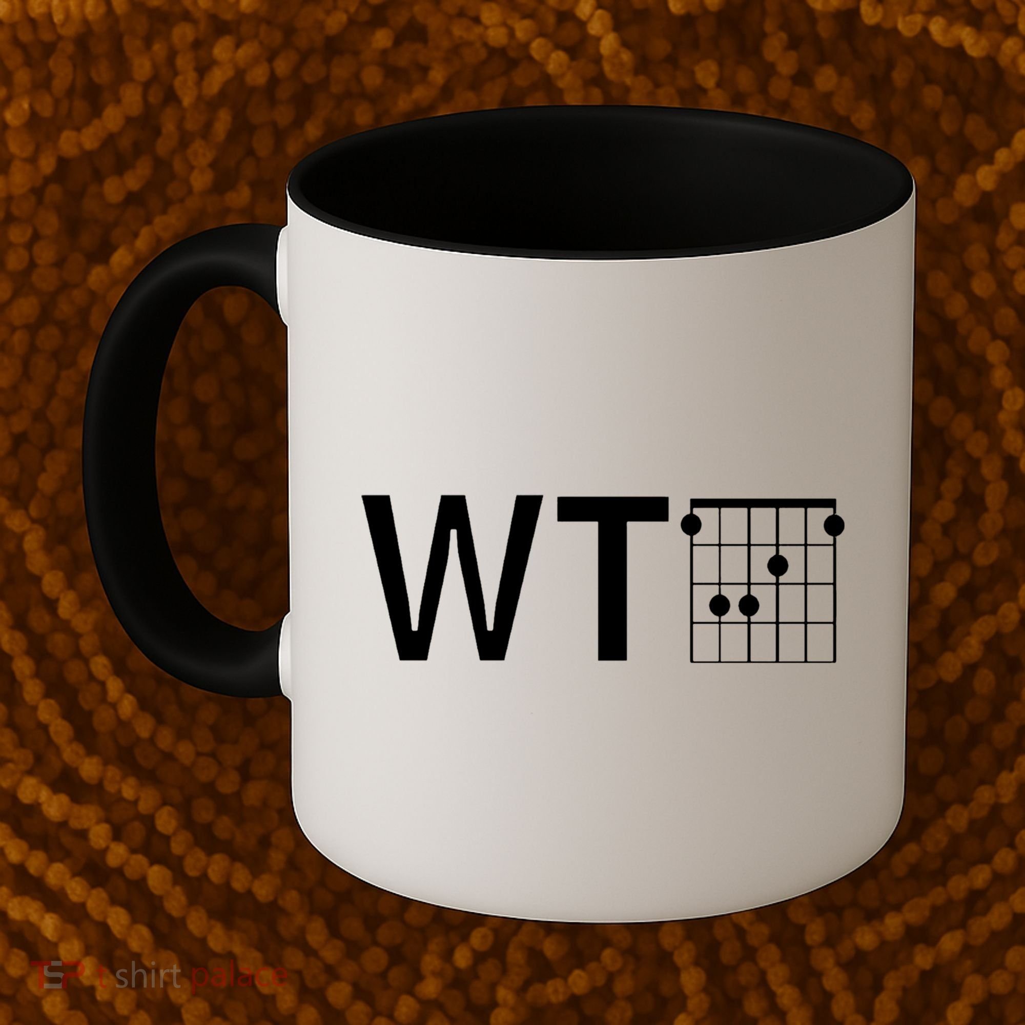 Fun And Cool Wtf With F Chord Gift Coffee Mug