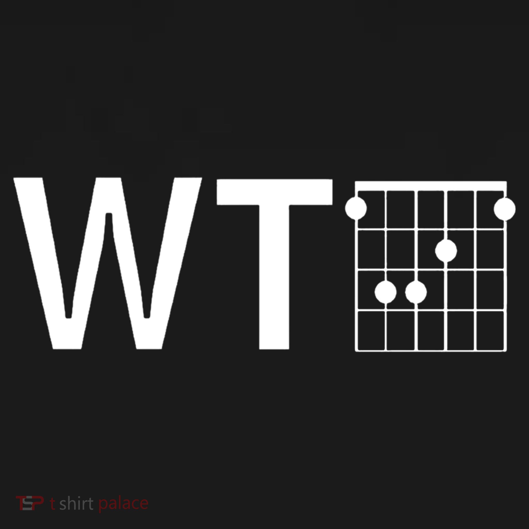 Fun And Cool Wtf With F Chord Gift Ornament