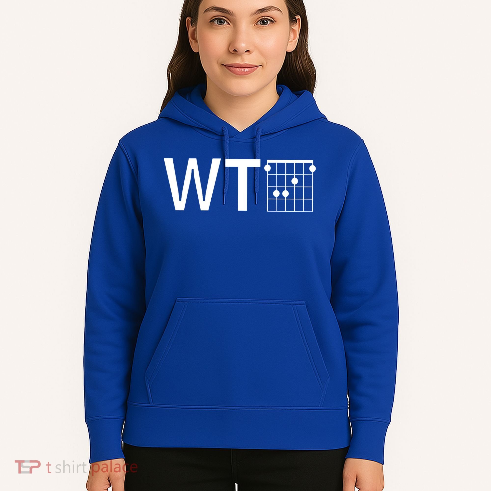 Fun And Cool Wtf With F Chord Gift Hoodie