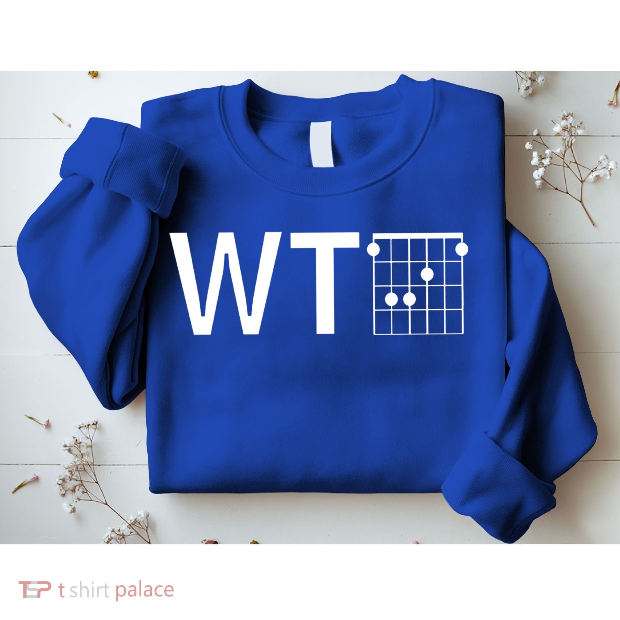 Fun And Cool Wtf With F Chord Gift Sweatshirt