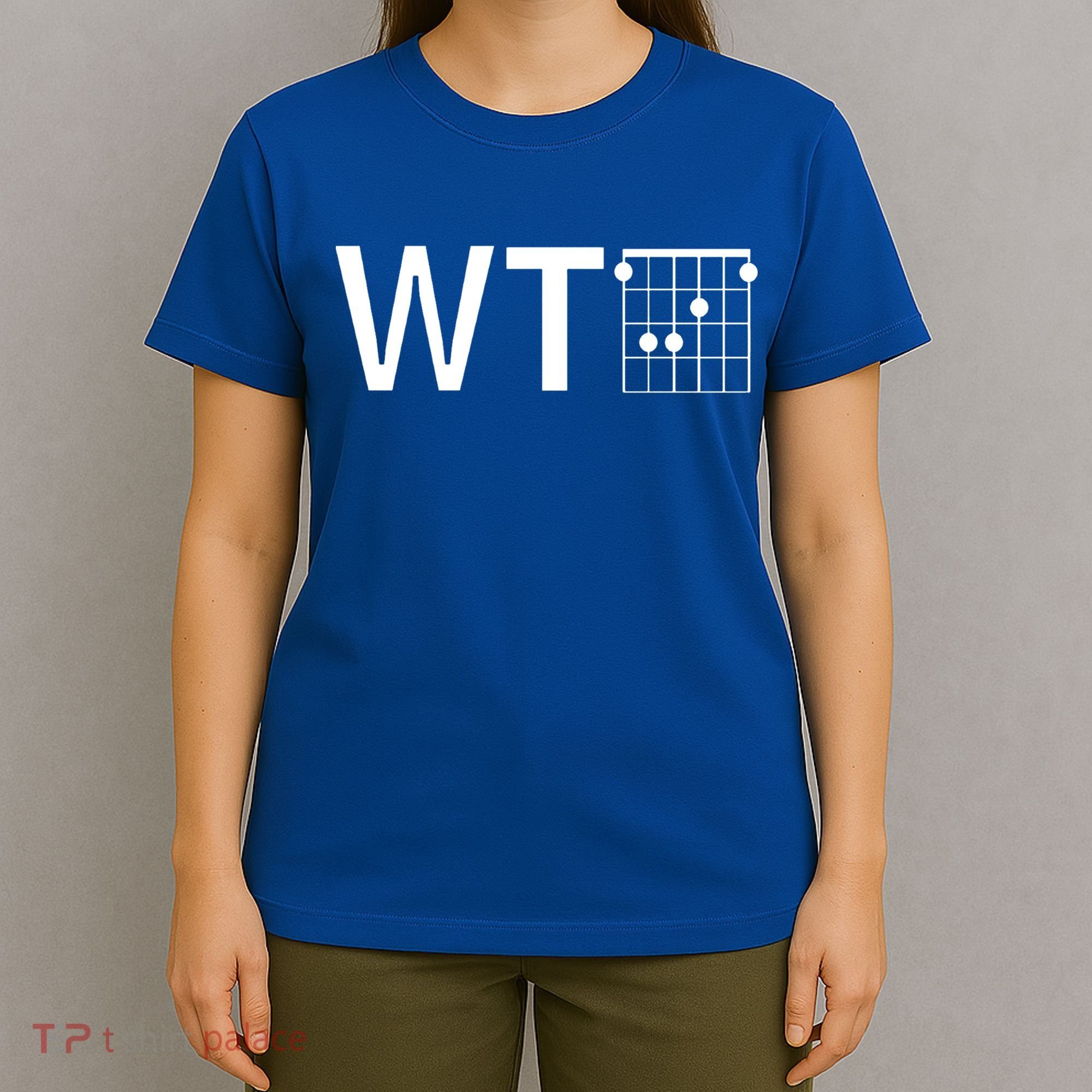 Fun And Cool Wtf With F Chord Gift T-Shirt