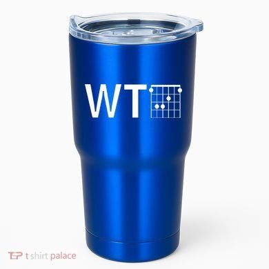 Fun And Cool Wtf With F Chord Gift Tumbler