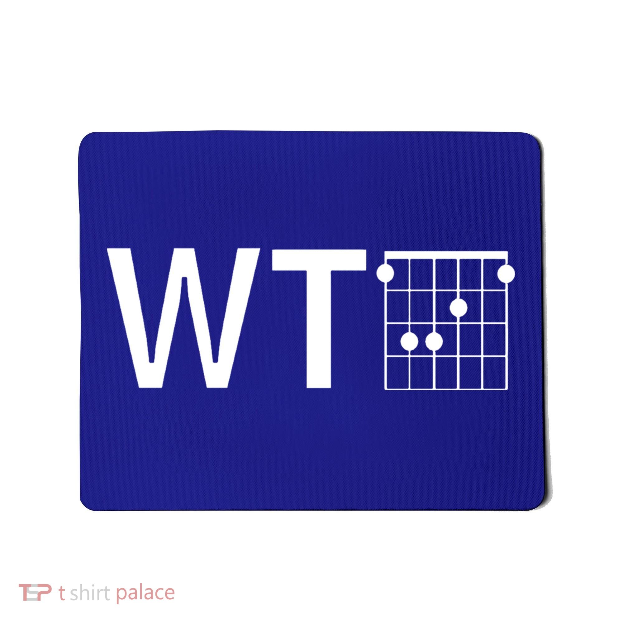 Fun And Cool Wtf With F Chord Gift Mousepad